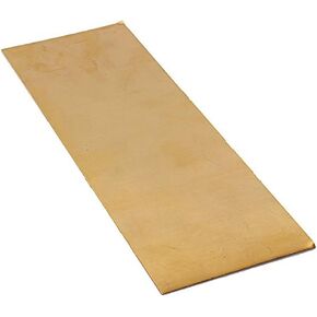 CynKen 1 قطع 1 مللي متر × 100 مللي متر × 200 مللي متر مقاومة للتآكل H62 لوح نحاسي صناعة لوحة تجربة ذاتية الصنع in Kuwait