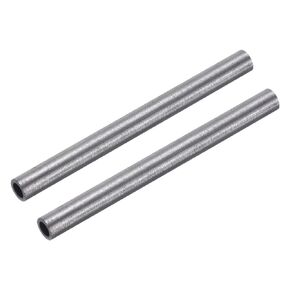 MECCANIXITY Graphite Tube Graphite Stir Rod Stick Crucible Stir Stick 2.8 Inch Length 0.2 Inch Outer Diameter for Stirring Liquid Metals,Melting,Casting 2Pcs