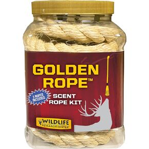 Wildlife Research Center Golden Rope Buck Scent Rope Kit with Deer Attractant Deer Hunting Scent