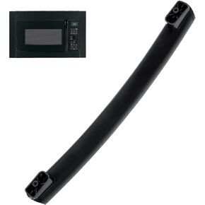 𝙐𝙥𝙜𝙧𝙖𝙙𝙚 WB15X24435 Microwave Door Handle, WB15X10216 Door Handle Replacement for AP5957851, PS10065137, EAP10065137, Fits General Electric (GE) Microwave, Black, 10 Year Warranty