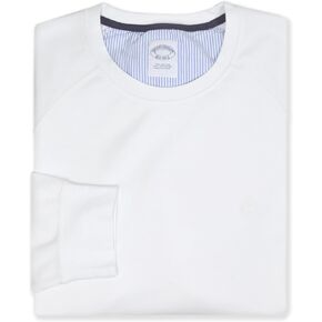 Brooks Brothers Mens Pique Cotton Raglan Sleeve Crewneck Sweatshirt Sweater, in Saudi Arabia