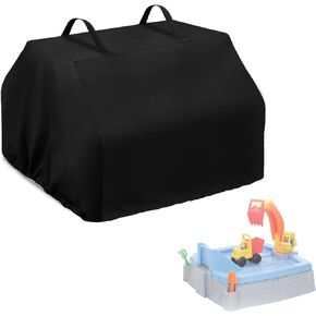 Owlcover Kids Sandbox Cover for Little Tikes Dirt Diggers Excavator Sandbox,Waterproof, Anti-UV Outdoor Toys Sandbox Cover,Cover Only