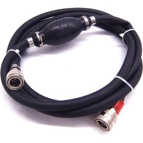 SouthMarine 3B7-70200-3 3B7-70200-4 3B7702003 Fuel Hose Assy with Primer Bulb for Tohatsu & for Nissan Outboard M NS MD 5-90HP 7.93FT