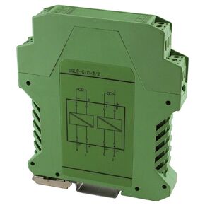 Automation Systems Interconnect ASI ASI451130 2 Channel Loop Powered Analog Signal Isolator Transmitter, DIN Rail Mount, 4-20 mA Input, 4-20 mA Output