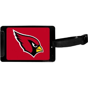 Siskiyou Sports Unisex NFL Arizona Cardinals Luggage Tag, Black, 3.25"