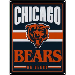 FOCO NFL Team Logo Metal Tacker Wall Sign