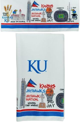 Magnolia Lane University of Georgia SEC Kitchen Hand Towel UGA Campus Icons- Reusable Cleaning Cloth- Microfiber Texture, Super Absorbent- Ideal for Student, Alumni, Housewarming in Kuwait