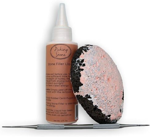 Picking Stone Kit with Latex Based Stone Filler, Picking Stone, and Pick for Anxiety and Dermatillomania Fidget Relief in Saudi Arabia