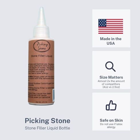 Picking Stone Kit with Latex Based Stone Filler, Picking Stone, and Pick for Anxiety and Dermatillomania Fidget Relief in Saudi Arabia