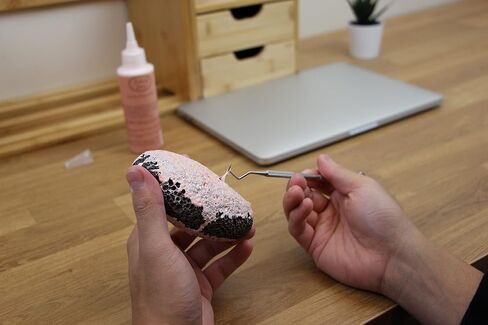 Picking Stone Kit with Latex Based Stone Filler, Picking Stone, and Pick for Anxiety and Dermatillomania Fidget Relief in Saudi Arabia