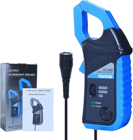 Hantek CC-800 التيار المتناوب/تيار مستمر فك التيار 5KH راسم الذبذبات المتعدد عرض النطاق الترددي 1mV/10mV/A 500A/800A مع موصل BNC in Kuwait