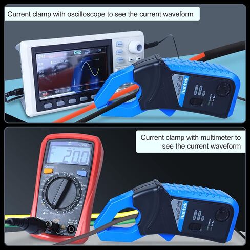 Hantek CC-800 التيار المتناوب/تيار مستمر فك التيار 5KH راسم الذبذبات المتعدد عرض النطاق الترددي 1mV/10mV/A 500A/800A مع موصل BNC in Kuwait