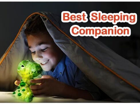 Paint Your Own Dinosaur Lamp Art Kit, Arts & Crafts Kit, DIY Night Light, Birthday Gifts for Kids Ages 3 4 5 6 7 8 9, Christmas Crafts for Teens Girls Boys, Room Decorations, Painting Kit for Kids in Saudi Arabia