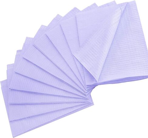 مريلة للأسنان للاستعمال مرة واحدة، YOUYA DENTAL 100 قطعة للاستعمال مرة واحدة من ورق الوشم لطبيب الأسنان مرايل للمريض من Healifty مرايل للأسنان للاستعمال مرة واحدة من الورق للاستعمال مرة واحدة معدات مختبر الأسنان منشفة ورقية للفم لعيادة طبيب الأسنان in Kuwait