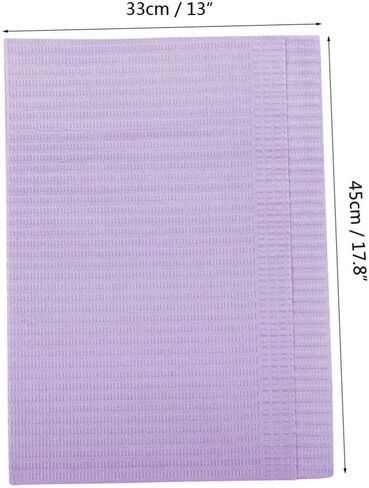 مريلة للأسنان للاستعمال مرة واحدة، YOUYA DENTAL 100 قطعة للاستعمال مرة واحدة من ورق الوشم لطبيب الأسنان مرايل للمريض من Healifty مرايل للأسنان للاستعمال مرة واحدة من الورق للاستعمال مرة واحدة معدات مختبر الأسنان منشفة ورقية للفم لعيادة طبيب الأسنان in Kuwait