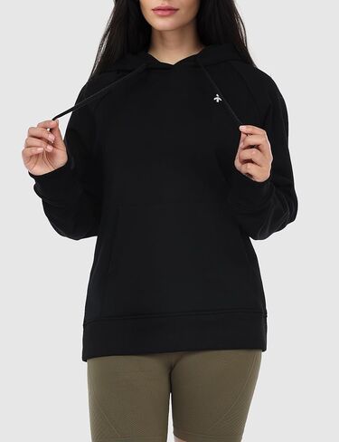 سترة Orolay النسائية الكاجوال ذات القلنسوة بأكمام طويلة وبلوفر علوي أنيق للربيع مع جيب in Kuwait