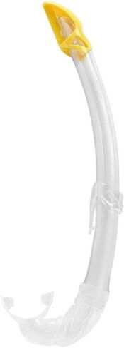 Adult Short Snorkel with Splash Guard for Snorkeling, Scuba Diving - Mexico Made in Italy by Cressi: Quality Since 1946 in Saudi Arabia