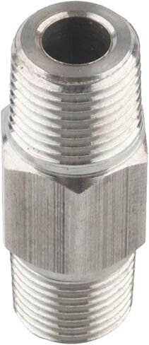 مانلوني LLC موصل عالمي 1/8 NPT ذكر إلى ذكر 4500psi من الفولاذ المقاوم للصدأ PCP محول تعبئة كرات الطلاء in Kuwait