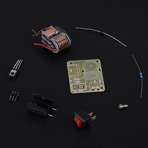 2 مجموعات 15KV مولد الجهد العالي عالية التردد محول العاكس قوس الشاعل لفائف وحدة مع لوحة دارات مطبوعة أجزاء مفككة للاستخدام DIY in Kuwait