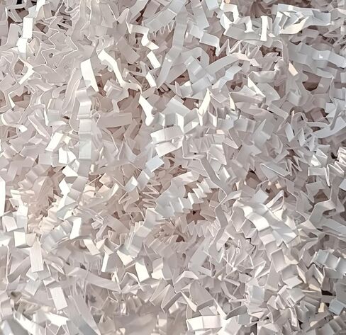 JHESAO 4OZ Crinkle Cut Paper Shredded Paper for Gift Box Baskets Filler, Baby Blue Crinkle Cut Paper Shred Filler Confetti for Packaging in Saudi Arabia
