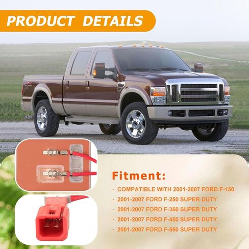 Mocar7 924-904 القرن الاتصال متوافق مع 2001-2007 فورد F-150 F-250 F-350 F-450 F-550 سوبر ديوتي استبدال 6C3Z13B802C in Saudi Arabia