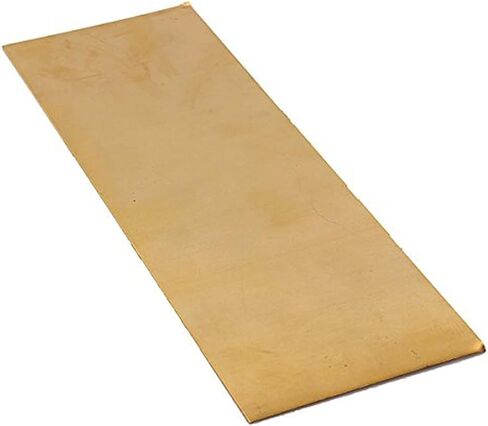 CynKen 1 قطع 1 مللي متر × 100 مللي متر × 200 مللي متر مقاومة للتآكل H62 لوح نحاسي صناعة لوحة تجربة ذاتية الصنع in Kuwait