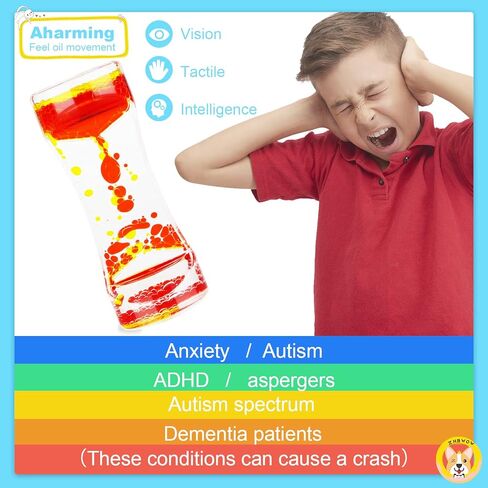 فقاعات الحركة السائلة من ZHBWOW للأطفال البالغين، ألعاب حسية، (3 عبوات) لعبة سائلة لمؤقت التململ، لعبة التوحد، لعبة مكتب الماء الزيتي، ألعاب القلق، هدية حشو تخزين عيد الميلاد in Kuwait