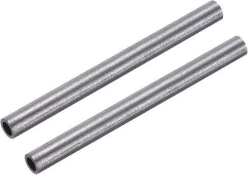 MECCANIXITY Graphite Tube Graphite Stir Rod Stick Crucible Stir Stick 2.8 Inch Length 0.2 Inch Outer Diameter for Stirring Liquid Metals,Melting,Casting 2Pcs in Saudi Arabia