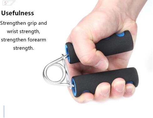 Hand Grip Strength Trainer, Hand Gripper for Grip Strengthener, Hand gripper to exercise the forearms, Finger Exerciser, Injury Recovery, Muscle Building in Saudi Arabia