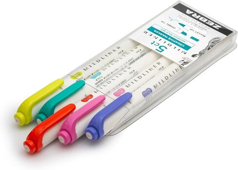 Zebra Pen Zebra Brush DBL END ASST Color, 30 Count (Pack of 6), Assorted Refresh in Saudi Arabia