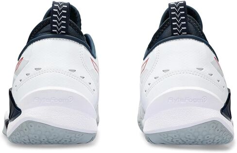 حذاء كرة اليد Blast FlyteFoam 3 للرجال من ASICS، مقاس 8، أبيض/برونزي نقي in Saudi Arabia