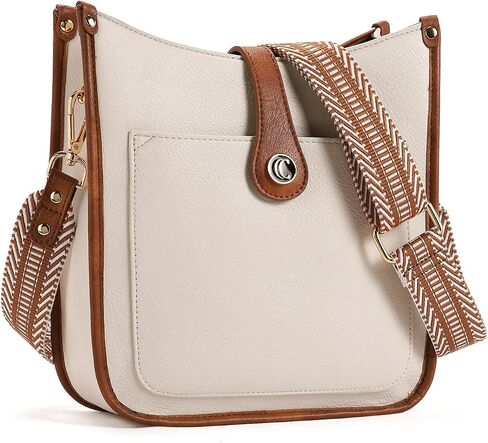 CLUCI Crossbody Bags For Women Trendy Vegan Leather Purses For Women Shoulder Bag with Two Strap in Saudi Arabia