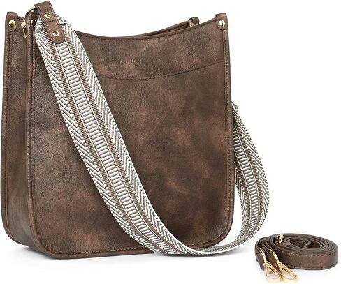 CLUCI Crossbody Bags For Women Trendy Vegan Leather Purses For Women Shoulder Bag with Two Strap in Saudi Arabia