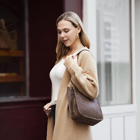 CLUCI Crossbody Bags For Women Trendy Vegan Leather Purses For Women Shoulder Bag with Two Strap in Saudi Arabia