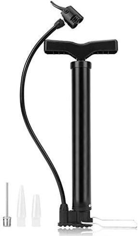 Oumers High Presure Bike Pump, Portable 120 PSI Aluminum Alloy Bicycle Floor Air Pump Suitable Presta and Shrader Valve in Saudi Arabia