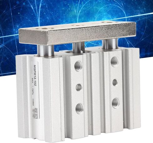 اسطوانة الهواء المغناطيسية من Oumefar، اسطوانة هوائية معدنية دقيقة لتحديد المواقع من الفولاذ المقاوم للصدأ، قوة عالية 3 قضيب و3 عمود للأجهزة الميكانيكية in Saudi Arabia