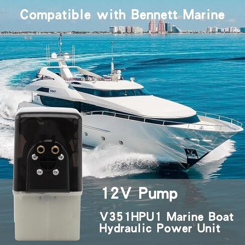 مضخة وحدة الطاقة الهيدروليكية للقوارب البحرية - استبدال صمامين لولبيين يعملان بجهد 12 فولت # V351HPU1 in Kuwait