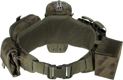 BOMTURN Tactical Battle Belt Military Molle War Duty Belt Law Enforcement for Police Army 7 in 1 Set in Saudi Arabia
