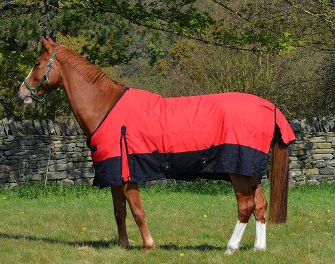 600d Lightweight Waterproof Horse Turnout Rug 100g Fill Standard Neck (84") in Kuwait