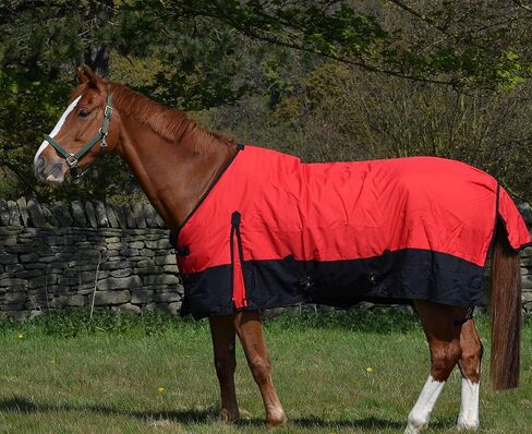 600d Lightweight Waterproof Horse Turnout Rug 100g Fill Standard Neck (84") in Kuwait