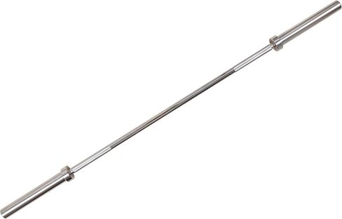 Signature Fitness 2" Olympic Barbell Weightlifting Barbell, Chrome in Saudi Arabia