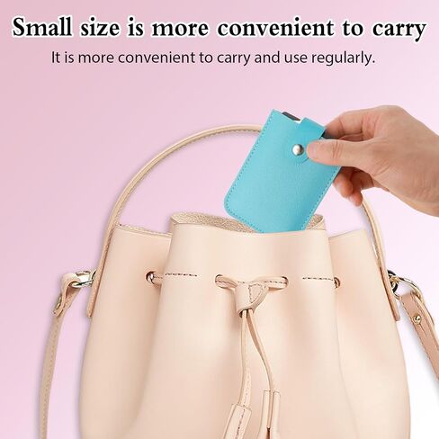 Mabor 5Pcs Leather Credit Card Organizer Pull out Card Organizer for Women Men Snap Closure Leather Organizer Pouch Business Card Holder Waterproof Card Cases for Insurance Credit Card in Saudi Arabia