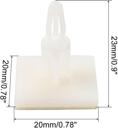 uxcell a16060100ux0466 20 Pcs Sticky Reverse Mount Insulated PCB Spacer 12.9mm Supporting Height (Pack of 20) in Saudi Arabia