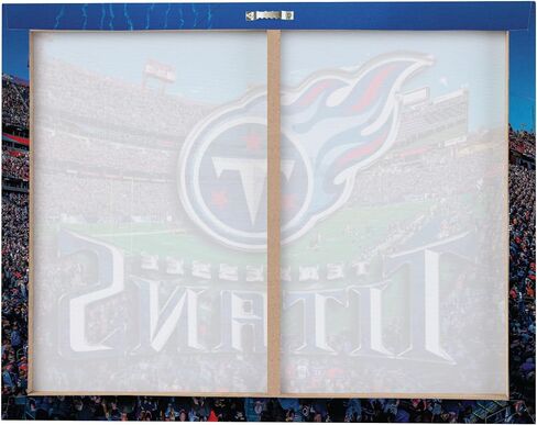 FOCO NFL unisex-adult NFL Team Logo Canvas Wall Sign in Saudi Arabia