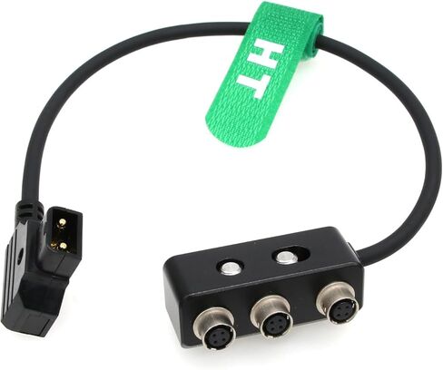 D-tap Hirose 4 Pin Power Supply Distributor for Camera Monitor Zoom F8n Pro Sound Devices Audio Recorder 30cm 12-24V, 1 to 3 Splitter Box in Saudi Arabia