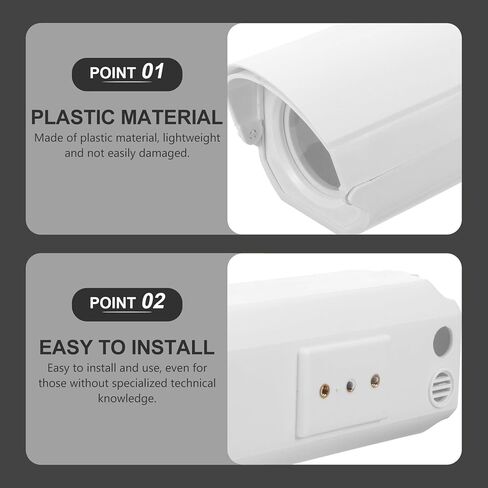 Outdoor Camera Cover Box Plastic Security Camera Housing Shield Rain Dust Protection Easy Install in Saudi Arabia