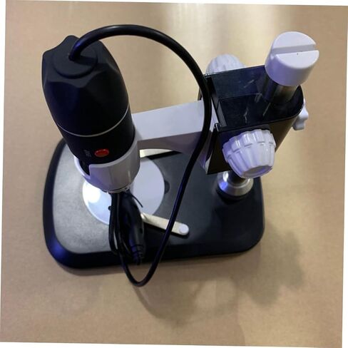 TEHAUX Portable Digital Microscope with LED Light Magnification USB Handheld Electronic Magnifier for Collectors Jewelry Inspection Industrial Testing Black in Saudi Arabia