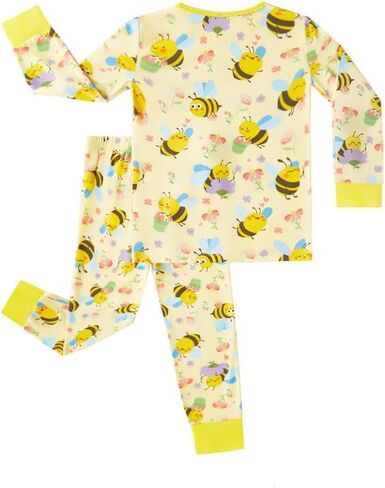 MOSSRIVER Toddler Girl Fall Outfits 2 Piece Baby Boy Bamboo Viscose Long Sleeve Graphic Tops and Pant Sets Kids Cute Clothes in Saudi Arabia