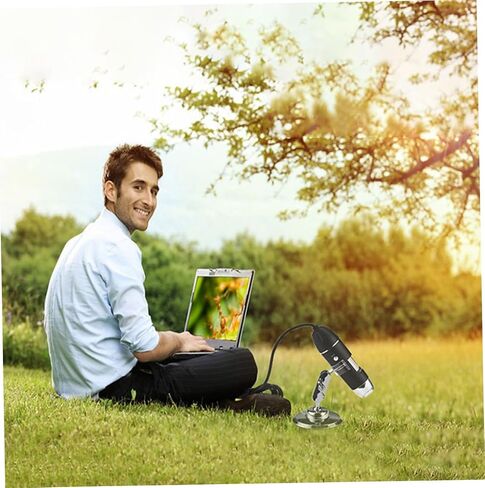 مكبر إلكتروني محمول بمجهر USB للتجارب العلمية والصيانة الميكانيكية وتحديد ثمين مع صورة واضحة عالية الدقة واستهلاك منخفض للطاقة in Saudi Arabia