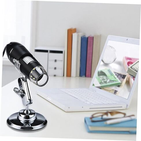 مكبر إلكتروني محمول بمجهر USB للتجارب العلمية والصيانة الميكانيكية وتحديد ثمين مع صورة واضحة عالية الدقة واستهلاك منخفض للطاقة in Saudi Arabia